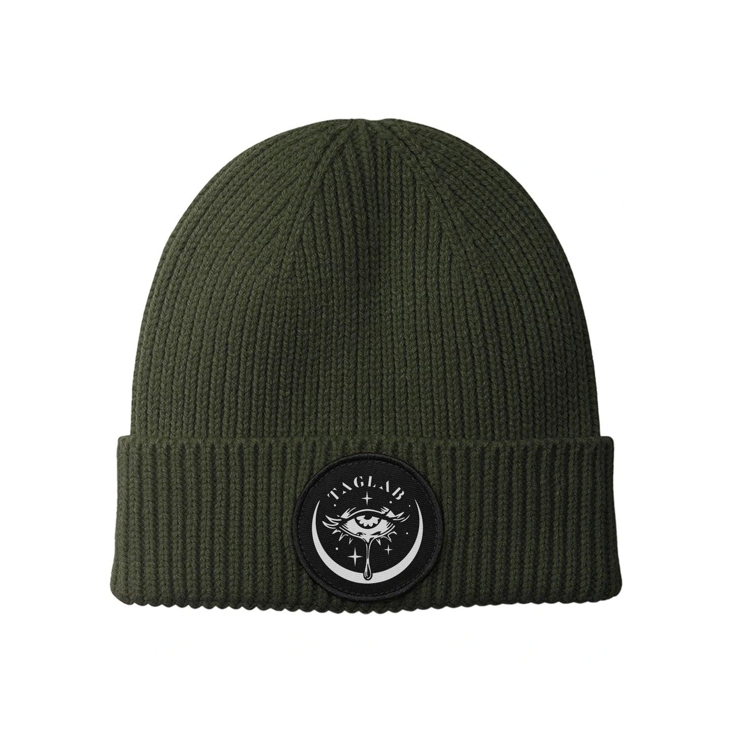 Beanie con patch rotonda - Eye & Moon