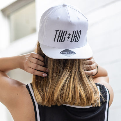 Snapback Rapper Cap - TAG LAB gothic
