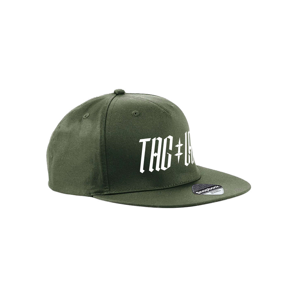 Snapback Rapper Cap - TAG LAB gothic
