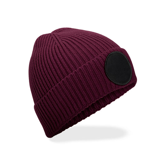 Beanie con patch rotonda - Make it yours!