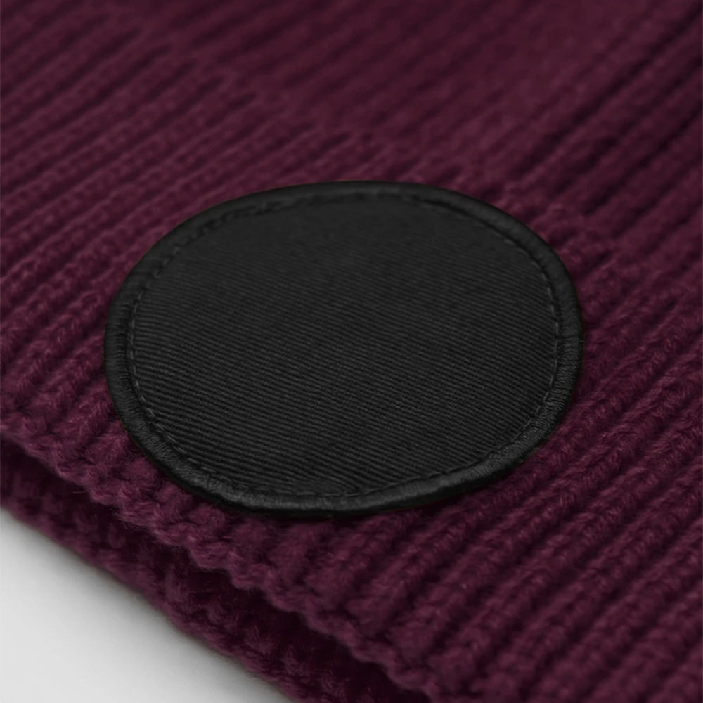 Beanie con patch rotonda - Make it yours!