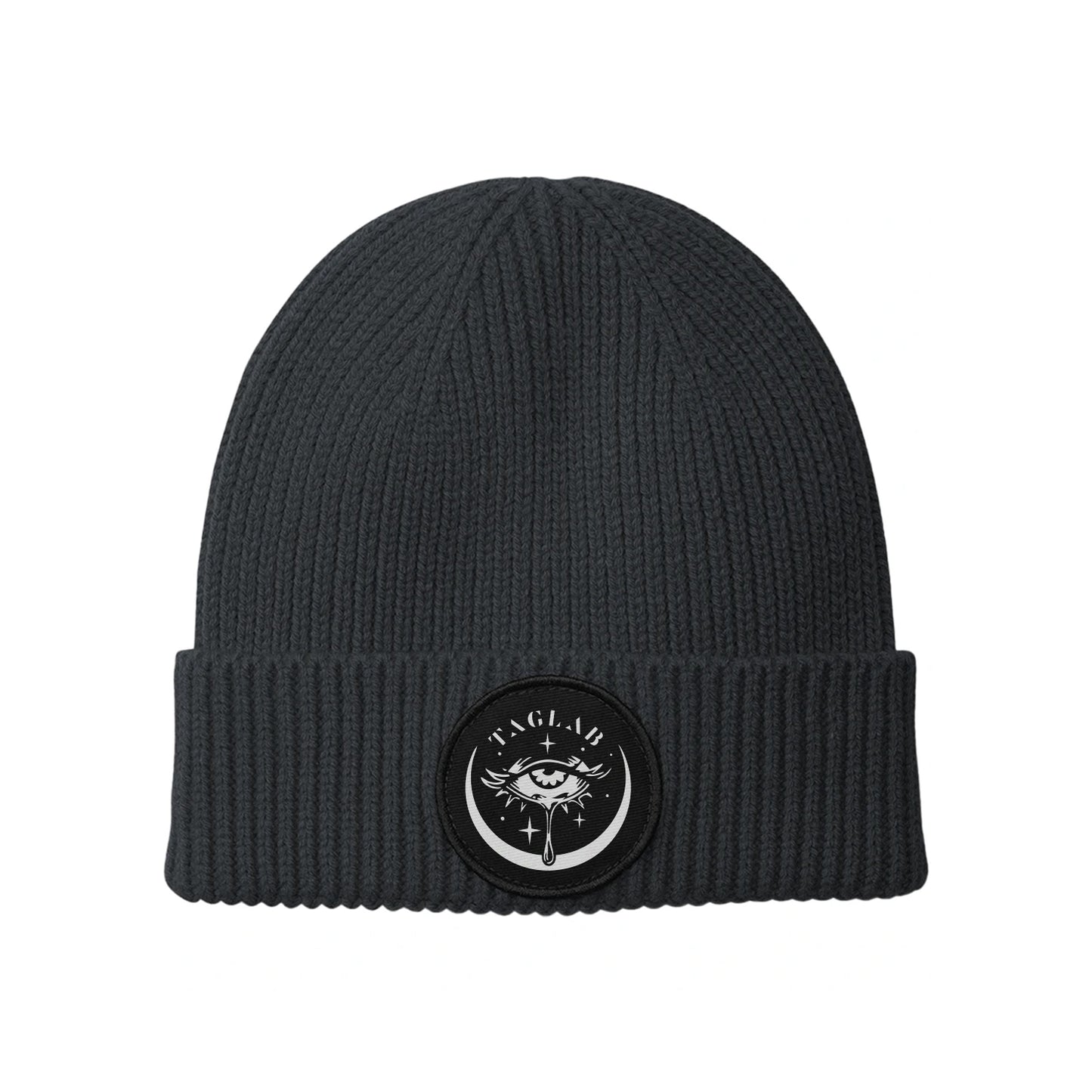 Beanie con patch rotonda - Eye & Moon