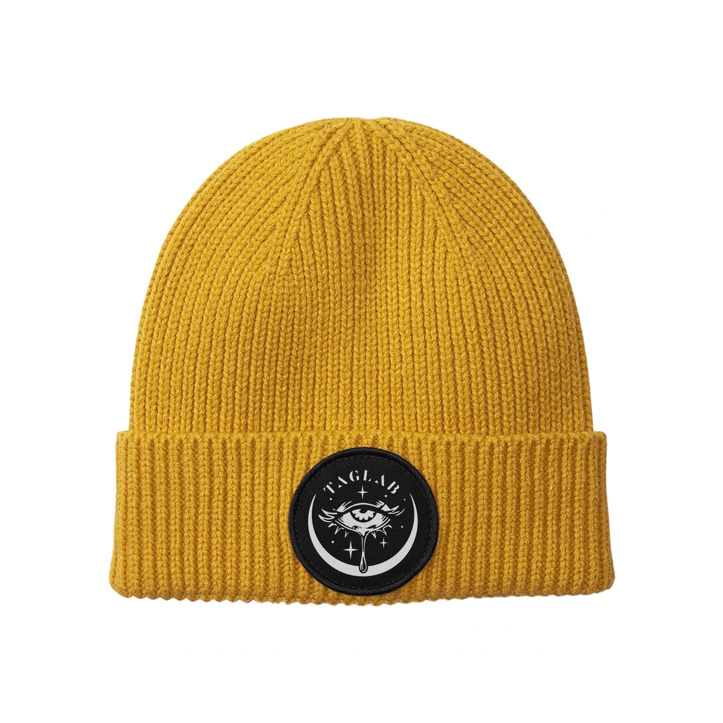 Beanie con patch rotonda - Eye & Moon