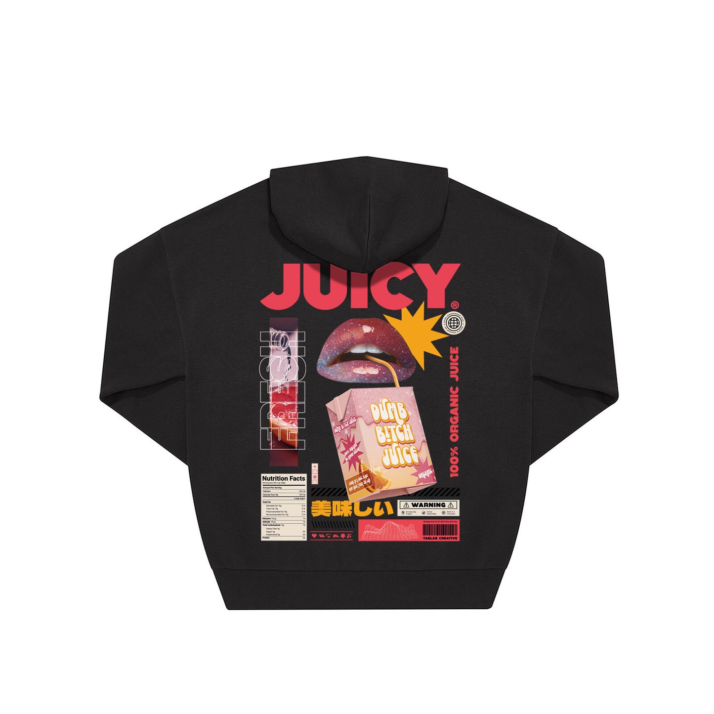 Hoodie gender neutral - Juicy