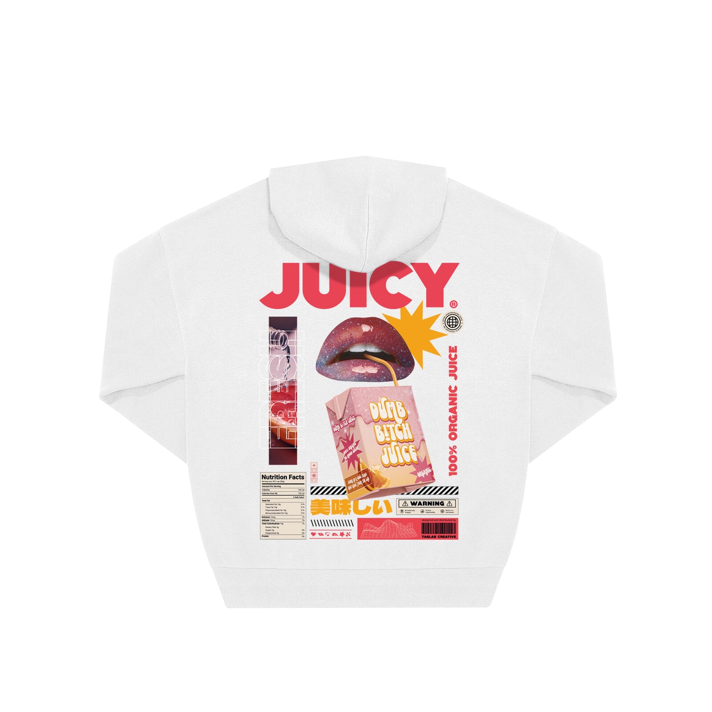Hoodie gender neutral - Juicy