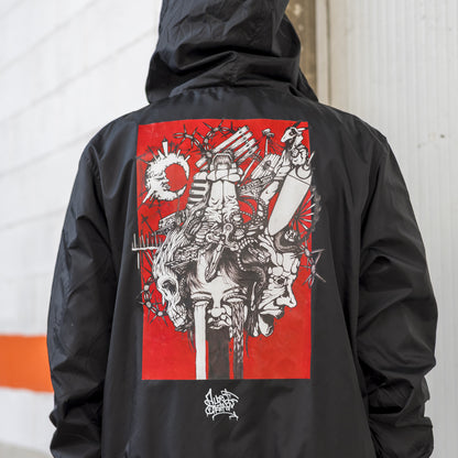 Windrunner Jacket - "Late night friends" by AuriCatta