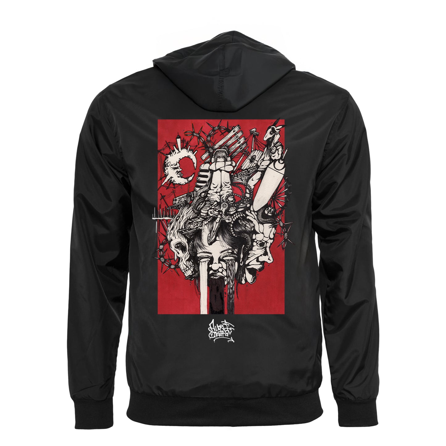 Windrunner Jacket - "Late night friends" by AuriCatta