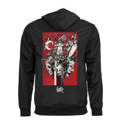Windrunner Jacket - "Late night friends" by AuriCatta