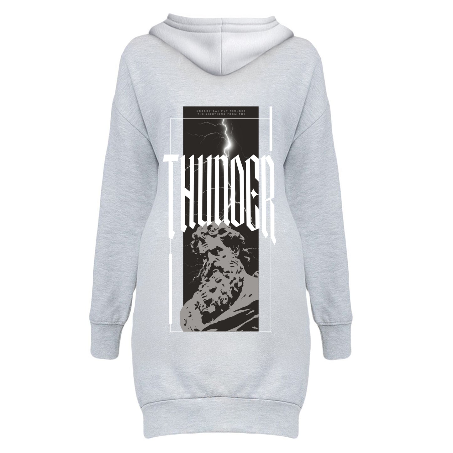 Hoodie Dress - Thunder
