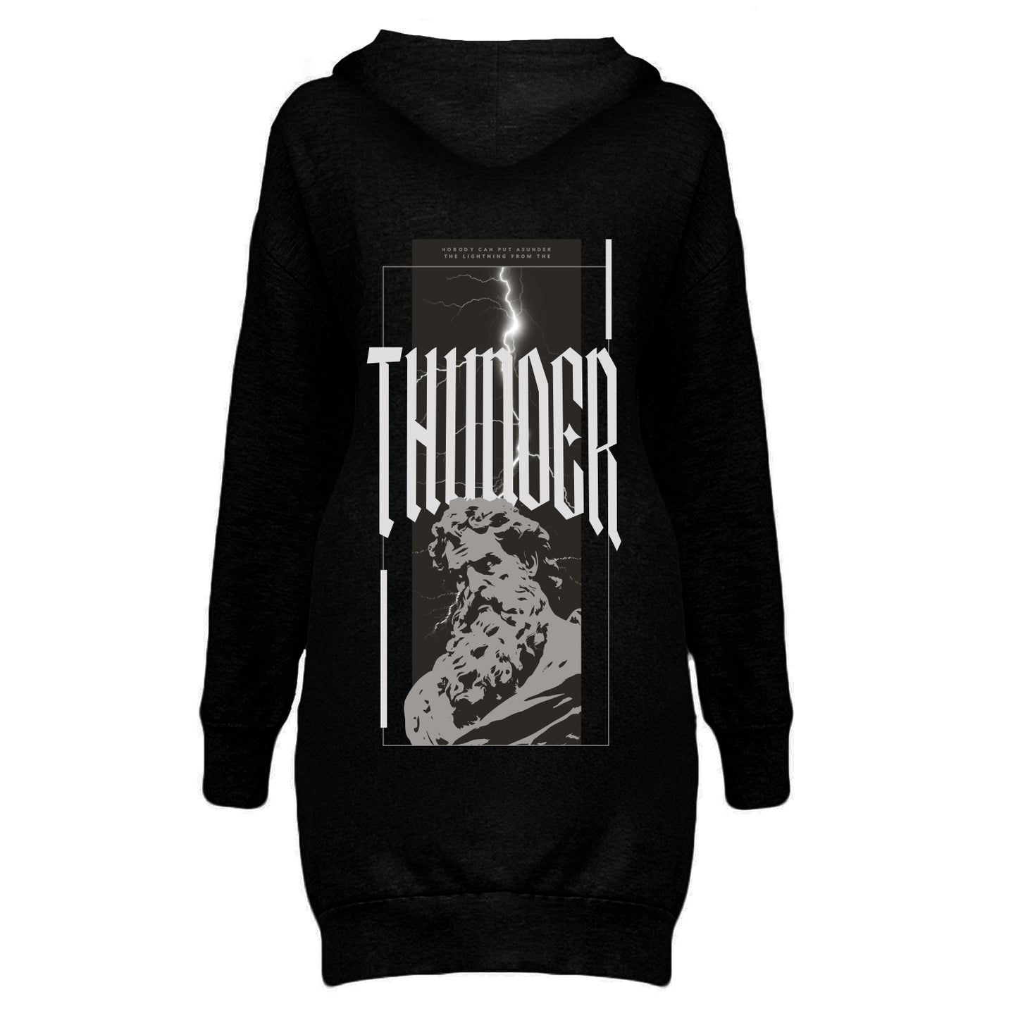 Hoodie Dress - Thunder