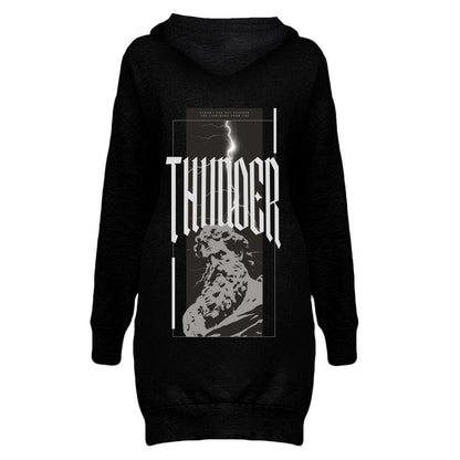 Hoodie Dress - Thunder
