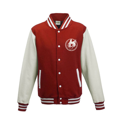 Varsity Jacket - Cat skull badge