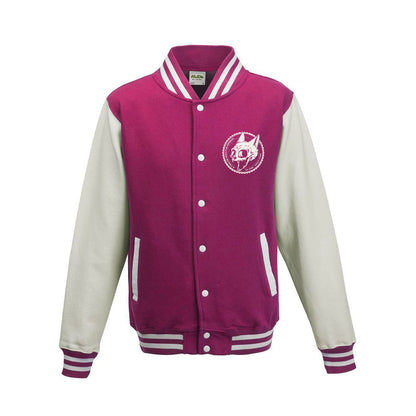 Varsity Jacket - Cat skull badge