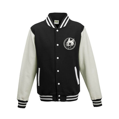 Varsity Jacket - Cat skull badge