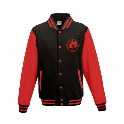 Varsity Jacket - Cat skull badge