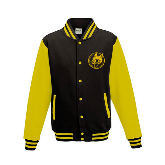 Varsity Jacket - Cat skull badge