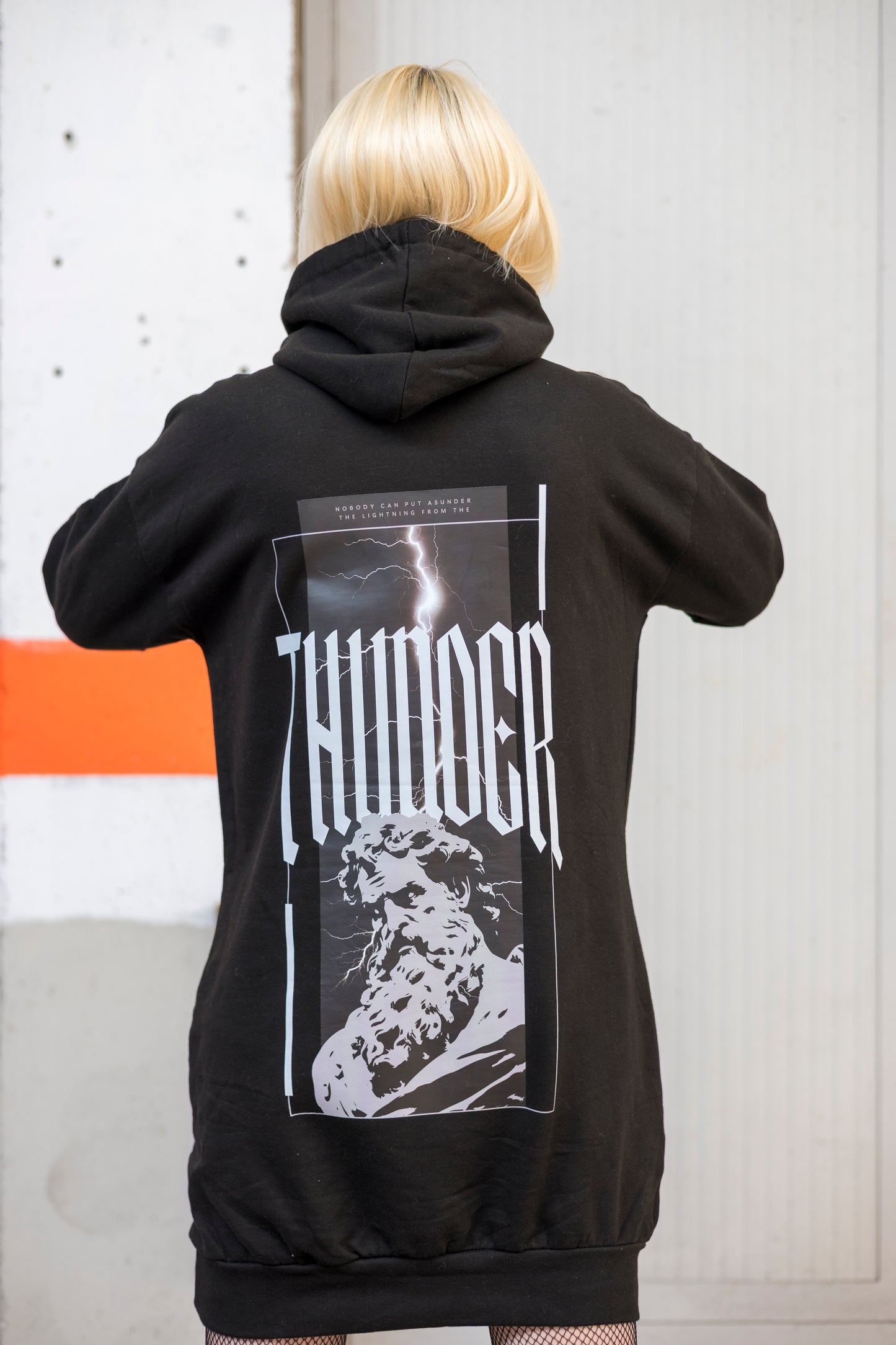 Hoodie Dress - Thunder