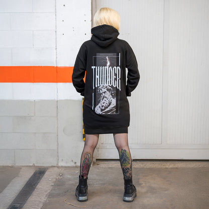Hoodie Dress - Thunder