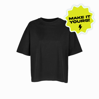 T-shirt oversize boxy donna - Make it yours!